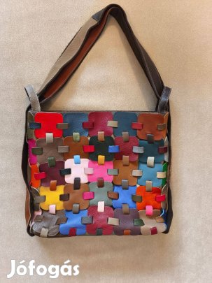 Új színes eredeti bőr egyedi kézi vagy hátizsák