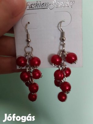 Új szőlőfürt alakú tekla gyöngy női bizsu fülbevaló - több szín