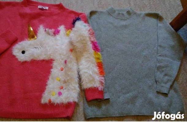 Új szürke agóra gyapjú pulóver