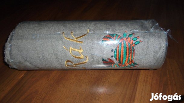 Új szürke horoszkópos törölköző fürdőlepedő - Rák