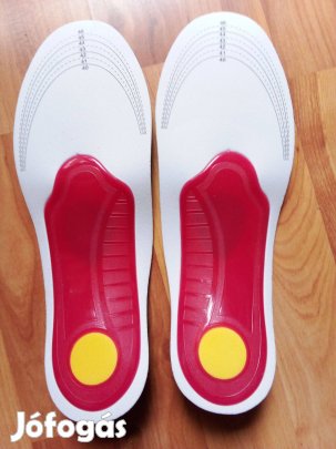 Új talpbetét 40-46 méretűre vágható, ütés elnyelő elem a saroknál,