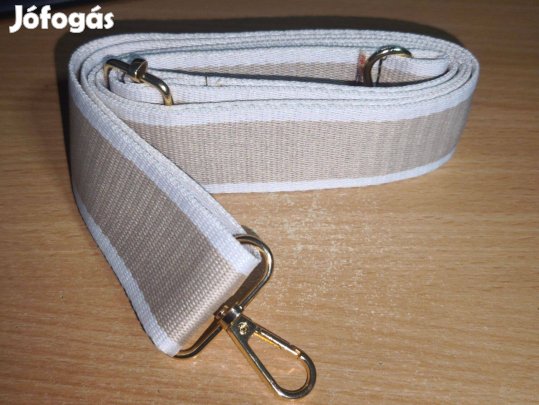 Új táska pánt hosszú vállpánt - bézs
