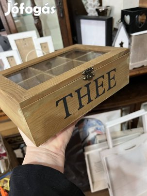Új teásdoboz 3500 ft eladó bp.17 ker