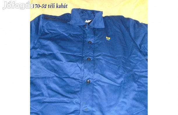 Új télikabát (MÁV) , 52 méretben," Kedvező ÁR" ,Érden