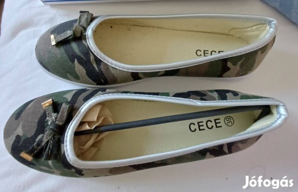 Új terepmintás női cipő (39)