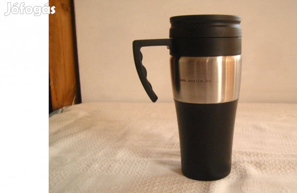 Új termosz, ivóbögre, sétáló pohár, Sensite, 19x13 cm