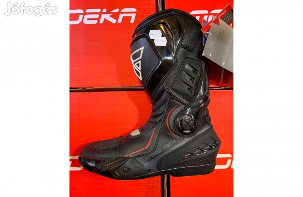 Új tesztgyőztes Német sport motoros csizma akció ! Modeka