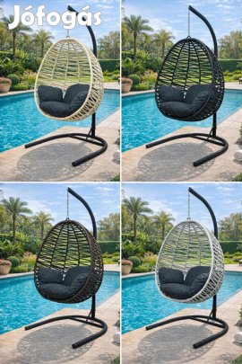 Új textilfonasú premium kat. függőfotelek 