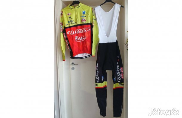 Új thermo kerékpáros szett - mez XL, nadrág 2XL