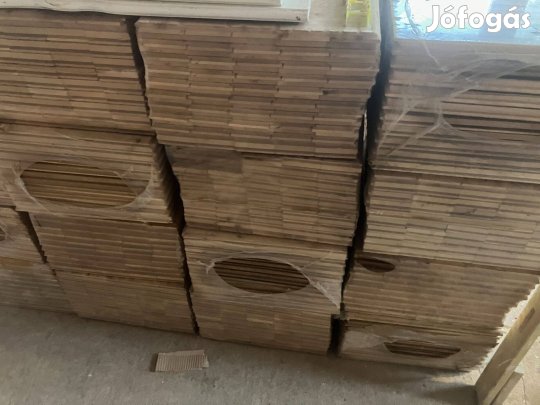 Új tölgyfa parketta féláron