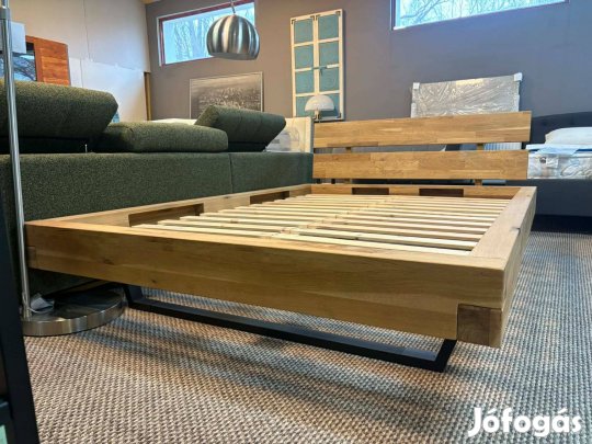 Új tölgyfa tölgy ágy ágykeret franciaágy gerenda