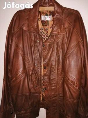 Új/újszerű bőrkabát/dzseki M/L