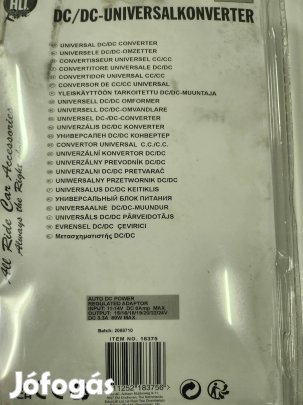 Új univerzális autós DC töltő készlet!