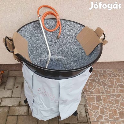 Új üstszett 70literes üstel 53as üstház nagy gázégö