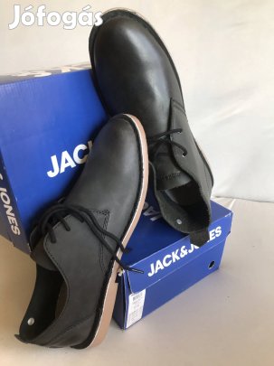 Új,valódi bőr,férfi fél-és bokacipő 41-44 méretek