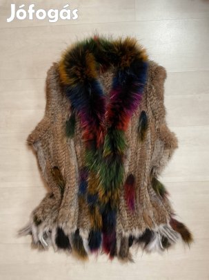 Új valódi szőrme mellény eladó!