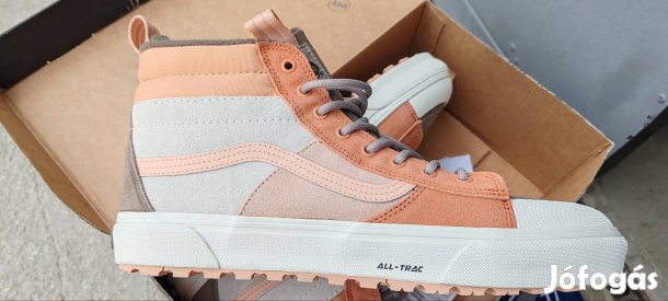Új vans all track 47-es magasszárú cipő 