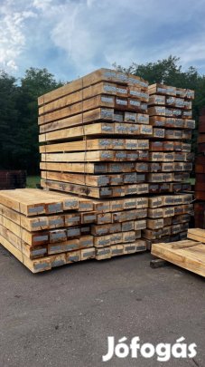 Új vasúti talpfa natur eladó