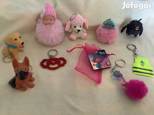 Új vegyes kulcstartó szett