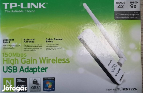 Új vezeték nélküli USB adapter