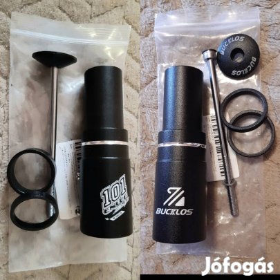 Új villanyak hosszabbító (kormányszár magasító) alu. Ár/db!