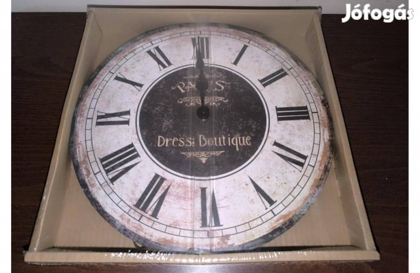 Új vintage stílusú falióra