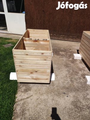 Új virágláda magaságyás!