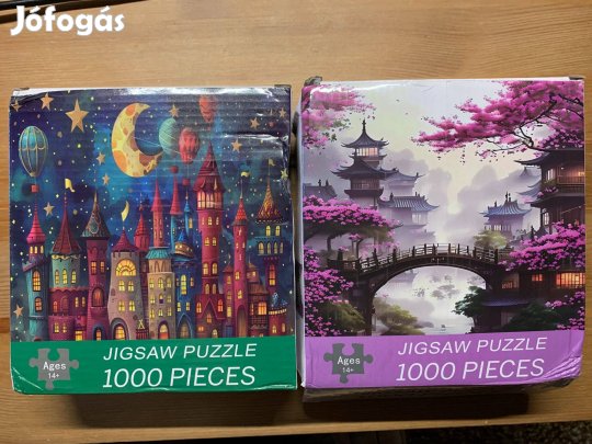 Újabb 1000 db-os puzzlek eladók