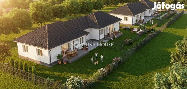 Újépítésű 3 szoba + nappalis ikerház