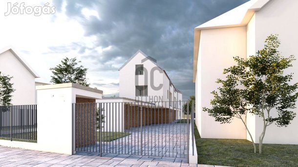 Újépítésű 5 lakásos társasház a Hatvan utcai kertben.