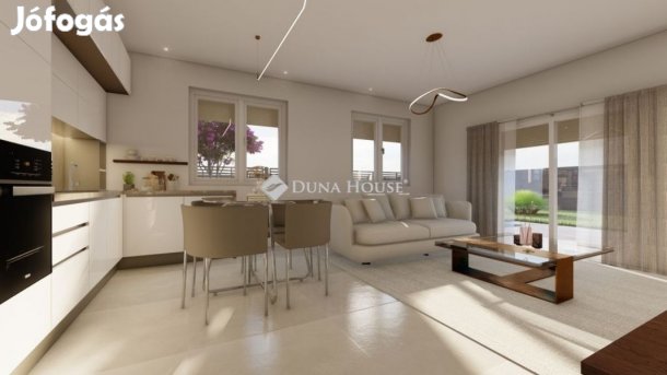 Újépítésű 92nm-es nappali+3szobás ház, 340nm telken