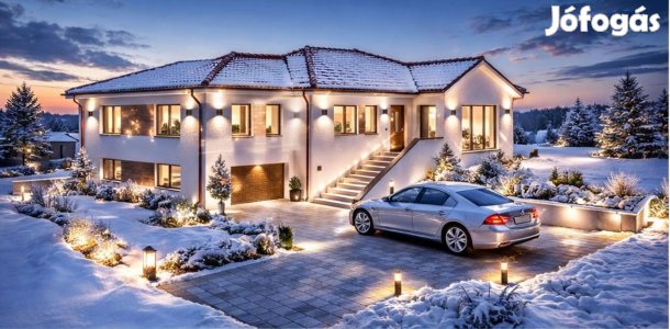 Újépítésű, 100%-os kulcsrakész családi ház 2027-es átadással!