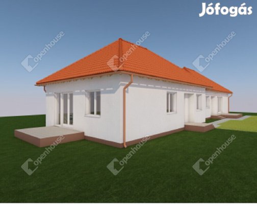 Újépítésű, ház tároló kapcsolatos,3 szobás,kb 300 nm-es kerttel!