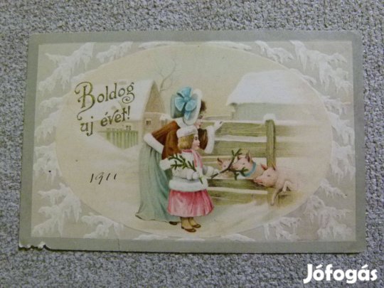 Újévi képeslap 1911-ből