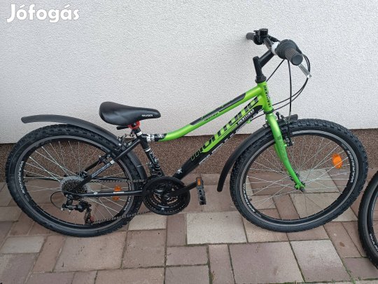 Újgumis 24" Montana gyerek kerékpár bicikli felszerelt