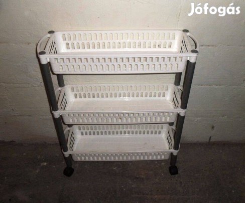 Ujj konyhába - kamrába zöldség tároló kerekes