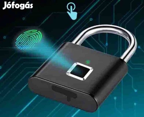 Ujjlenyomattal nyíló lakat beépített llithium-ion akkuval új termék