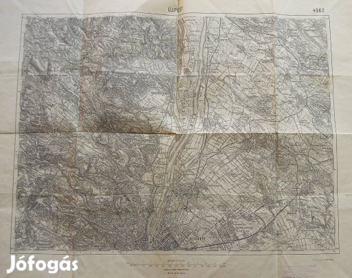 Újpest Szentendre térkép 1915