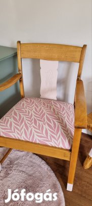 Újragondolt vintage karfás pihenőszék