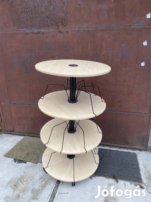 Újság tartó állvány , forgó állvány 