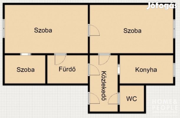 Újszegedi magasföldszinti lakás eladó! - Szeged