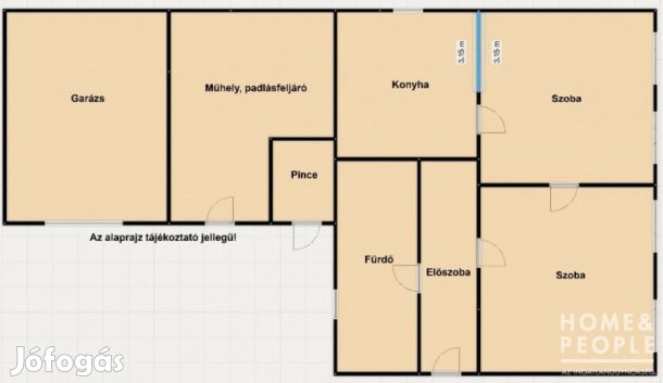 Újszentivánon, családi ház eladó!