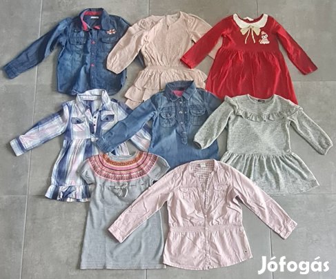Újszerű 110-116-os ruha / tunika / ing. Darabár.