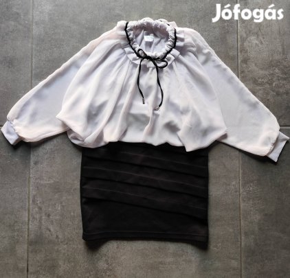 Újszerű 140-es alkalmi / ünneplő csinos ruha (egyberuha)