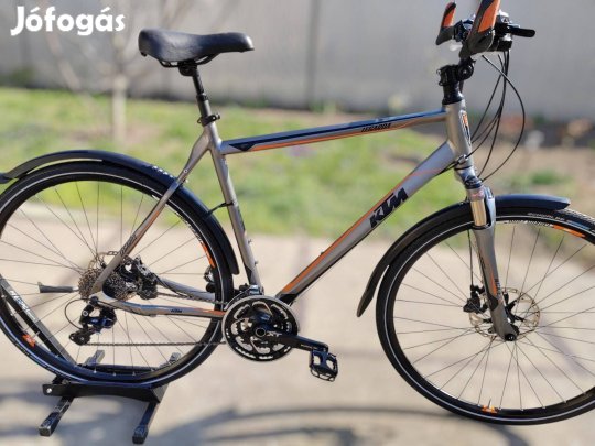 Újszerű 28 KTM Legarda aluvázas trekking kerékpár