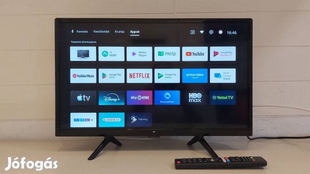 Újszerű,60cm-es,wifis,smart,androidos OK led tv eladó