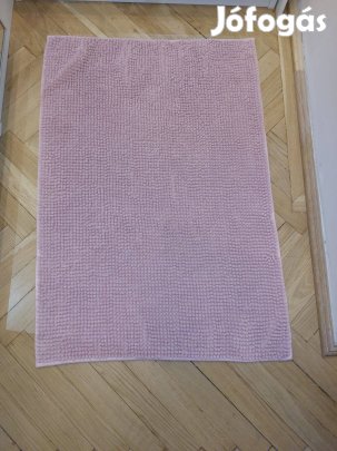 Újszerű 60x85 cm rózaszín kádkilépő fürdőszoba szőnyeg IKEA Jysk