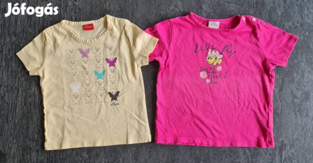 Újszerű 74-es, ill. 86-os S.oliver póló. Darabár.