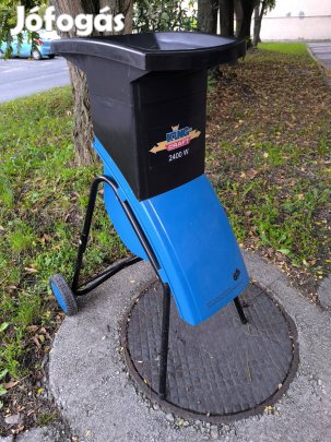 Újszerű AL-KO King 2400W ágdaráló ágapritó gyümölcs ág daráló aprító!