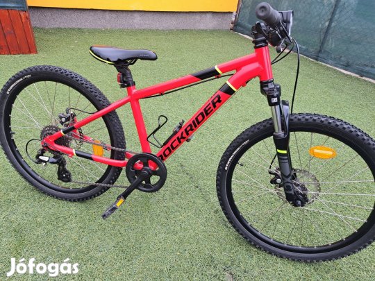 Újszerű Alu Btwin Rockrider st 900 24-es kerékpár 